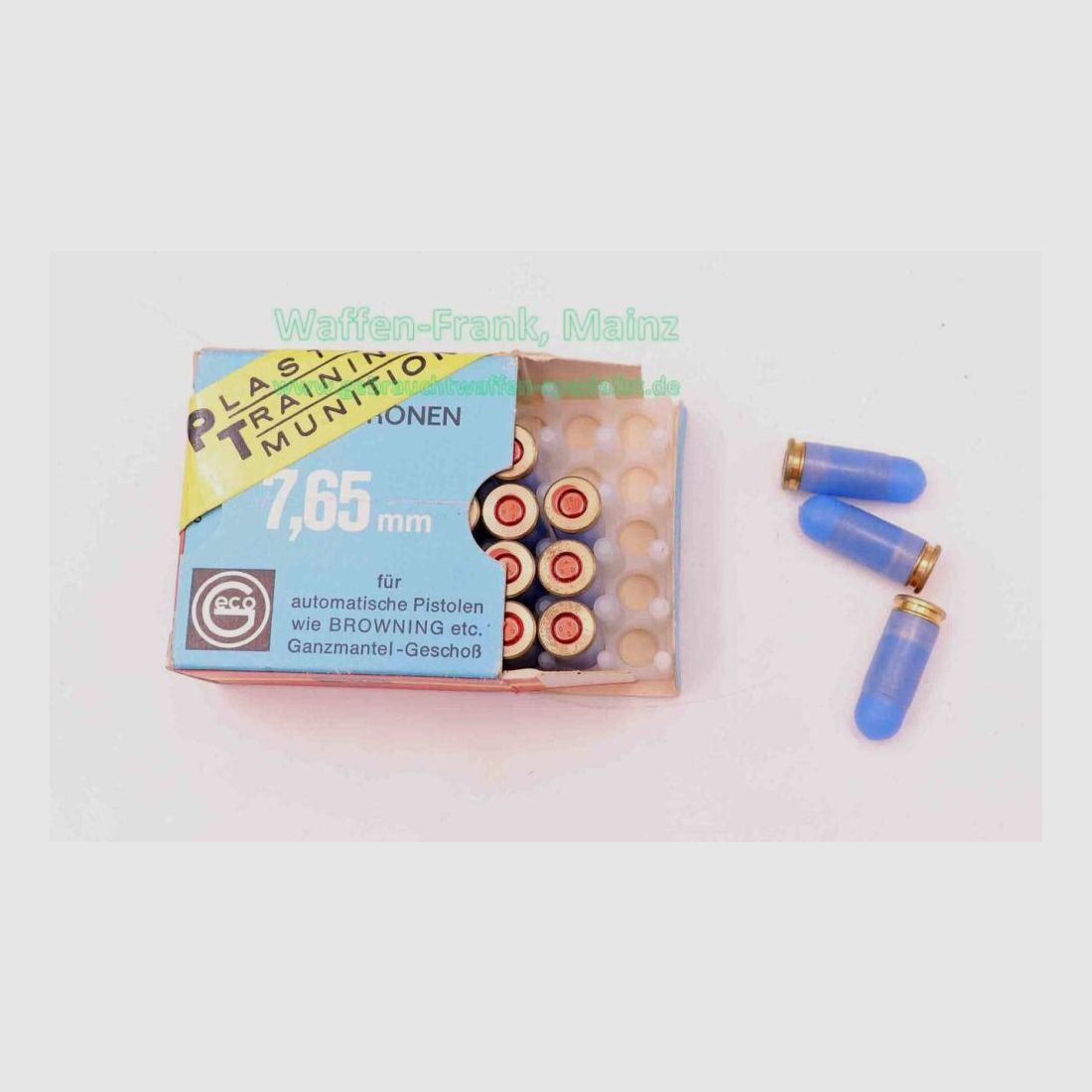 Geco - Fürth GECO plastic training ammunition 7.65mm/.32 ACP
