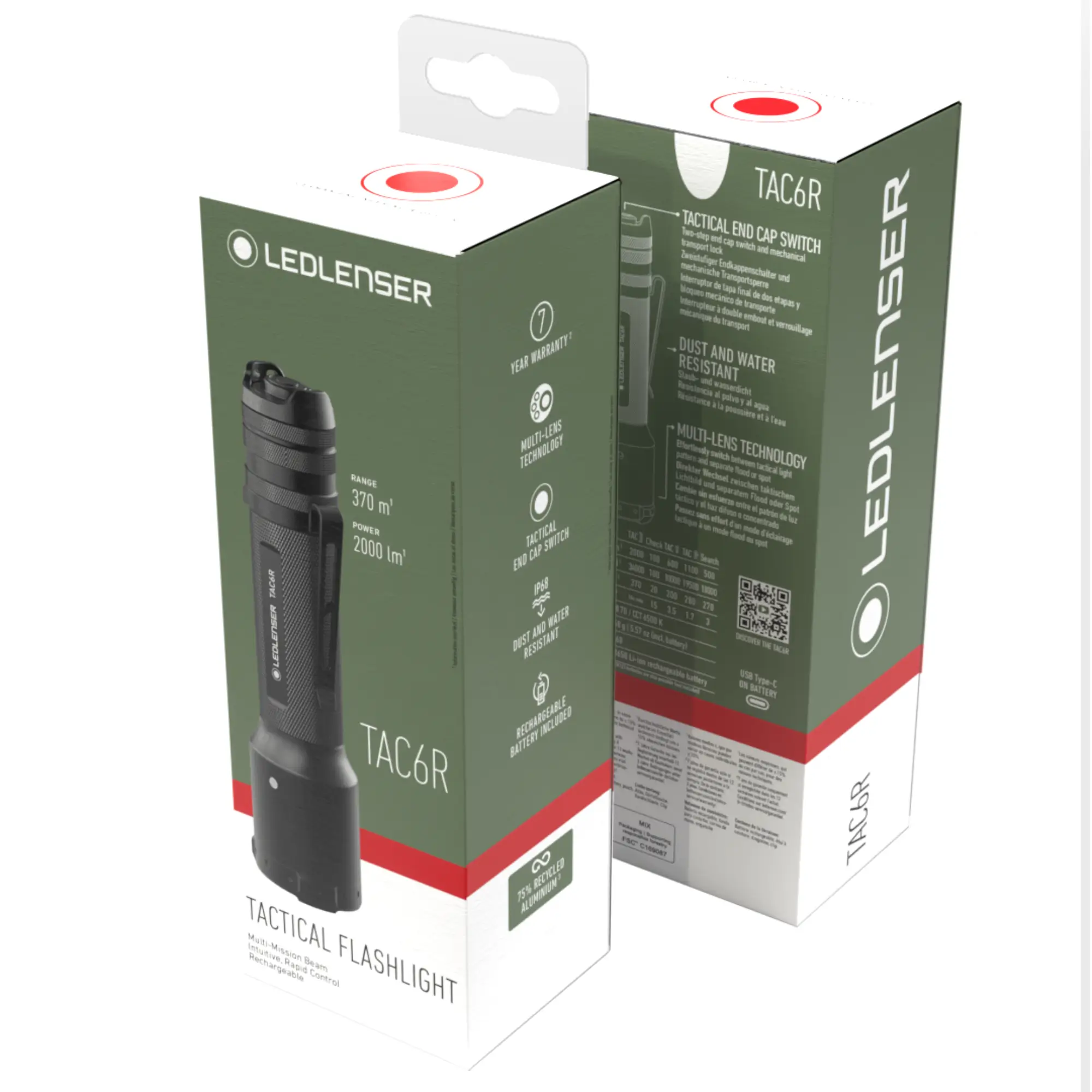 Ledlenser Taschenlampe TAC6R, Bild 6 von 6