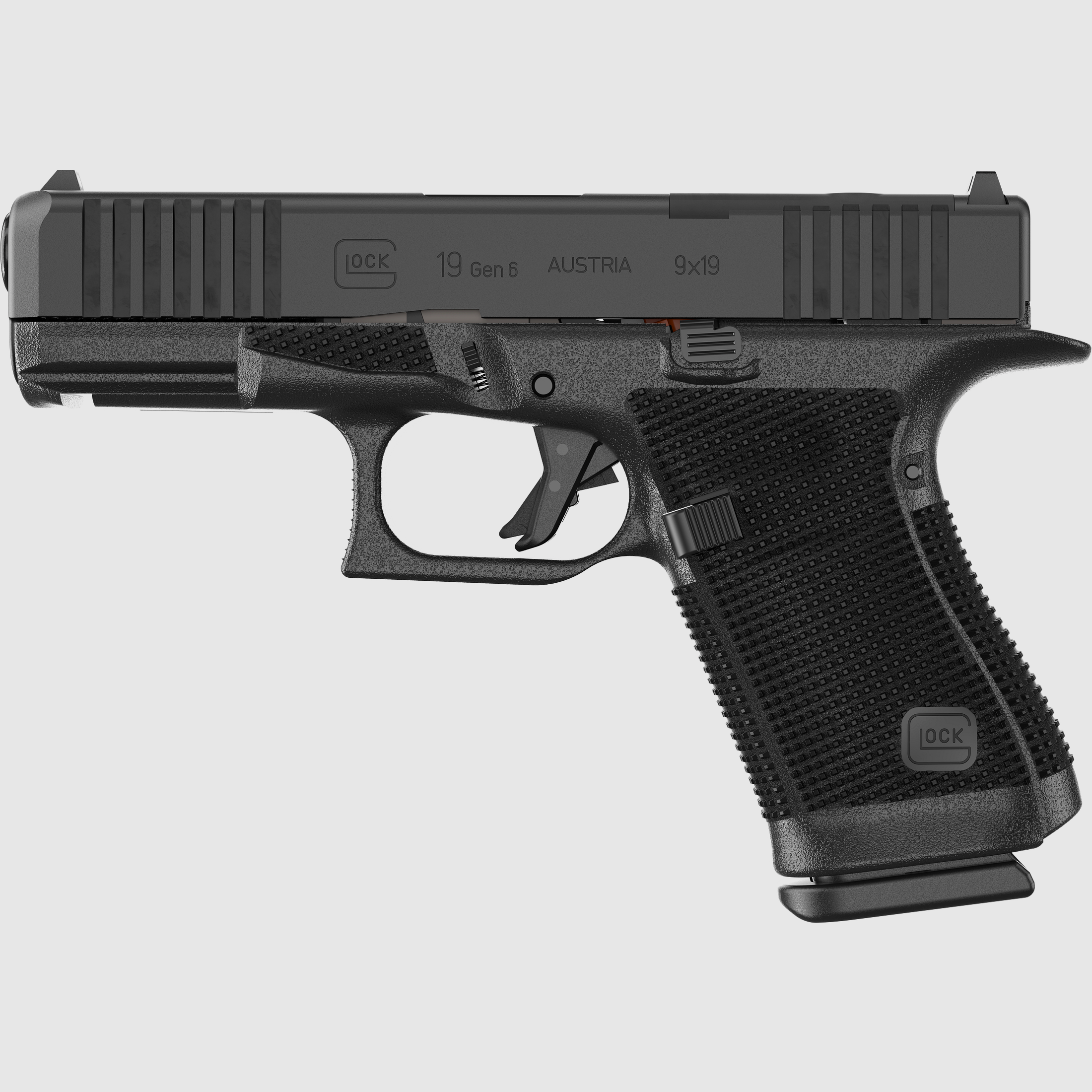 Pistola Glock 19 Gen6 OR/FS 9mm Para, 15 colpi, immagine 1 di 5