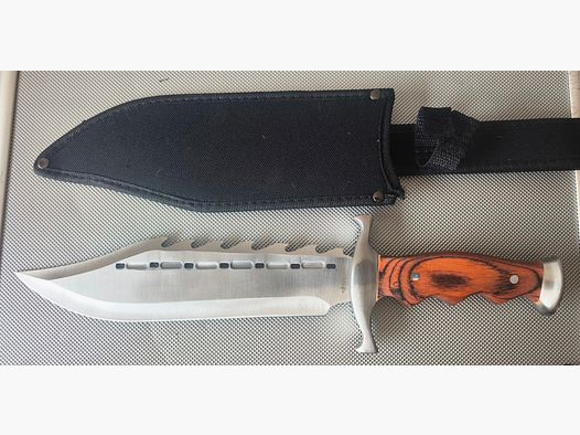 ⚠️ Attenzione liquidazione collezione!! Haller XXL coltello Bowie, mai usato e senza graffi, assolutamente come nuovo!! ⚠️ Attenzione spedizione gratuita!!