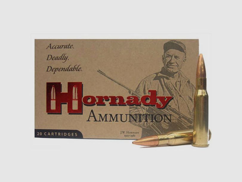 Hornady Custom 7,62x54 R 174GR BTHP Match 20 patronen