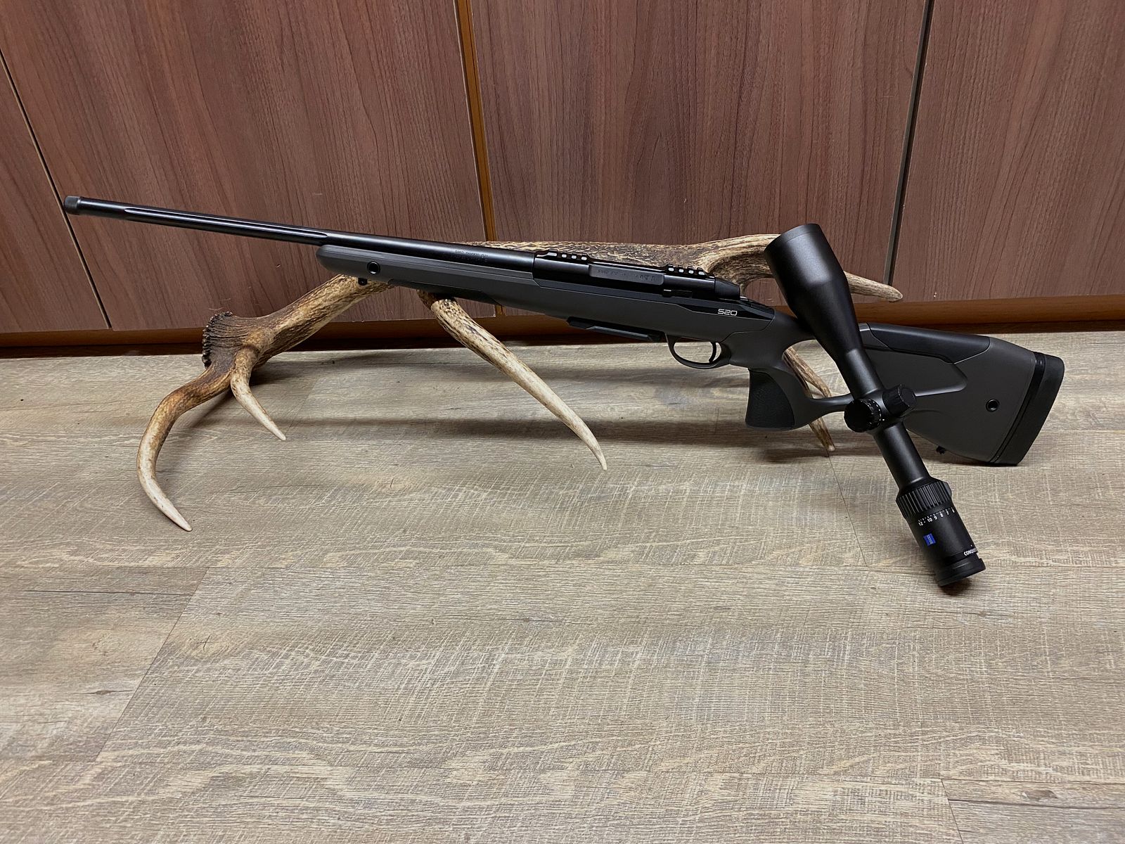 Sako S20, with Zeiss Conquest V4 3-12x56