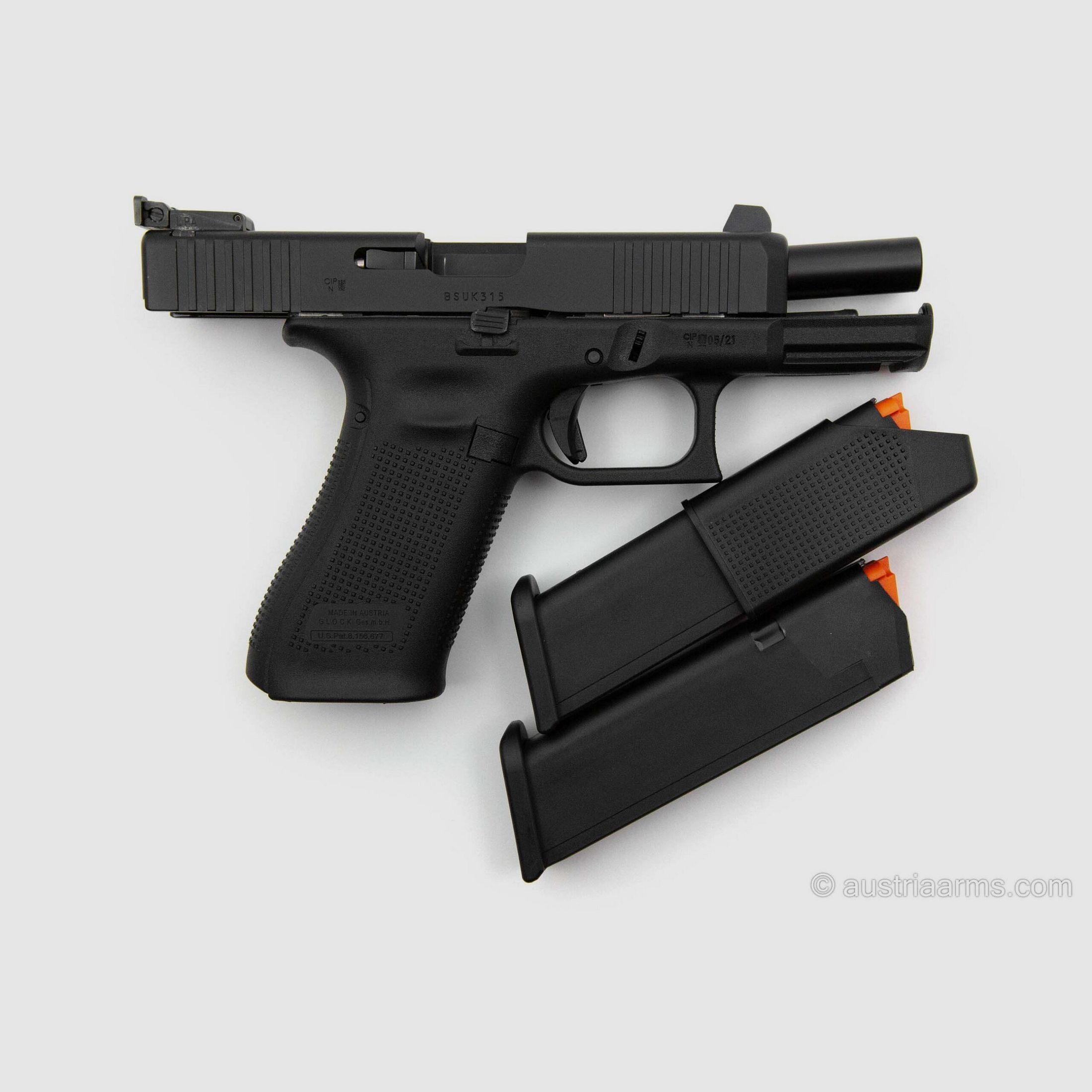 Glock 45, Neuwertige Gebrauchtwaffe, 9 x 19 mm, Bild 2 von 5