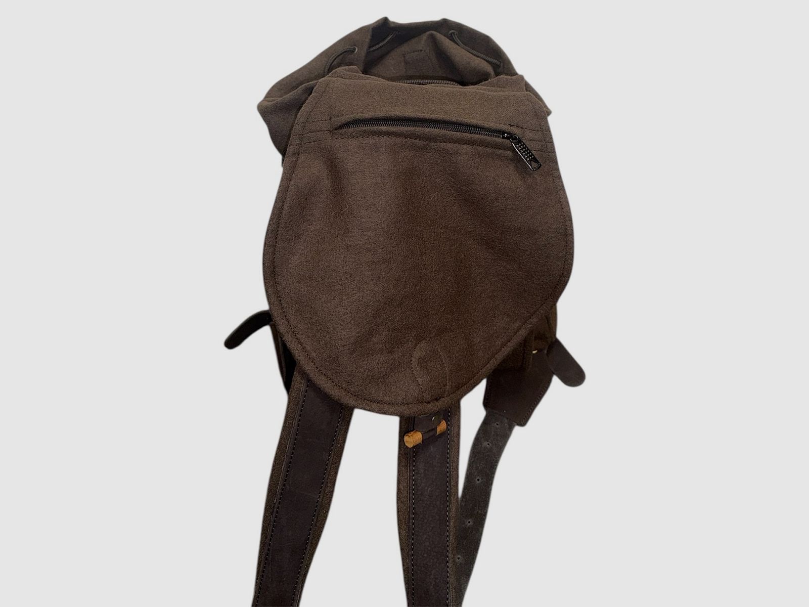 Loden Geräuscharmer Jagdrucksack Delux Braun, Bild 5 von 10