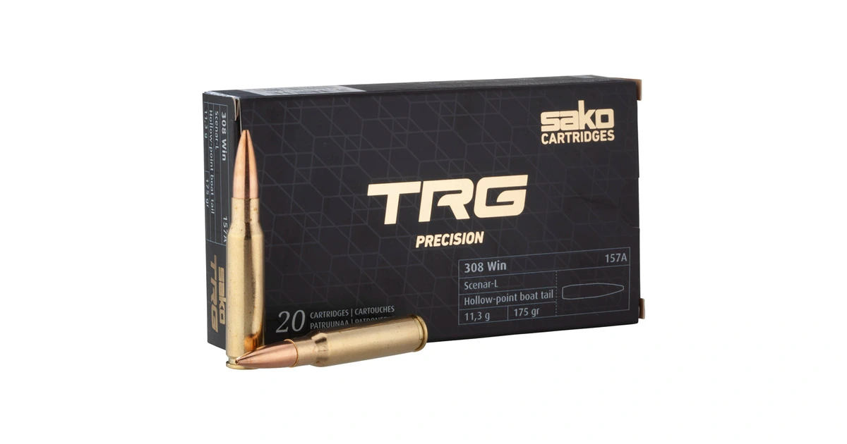 .308 Win. Sako TRG Precision 175grs. BTHP