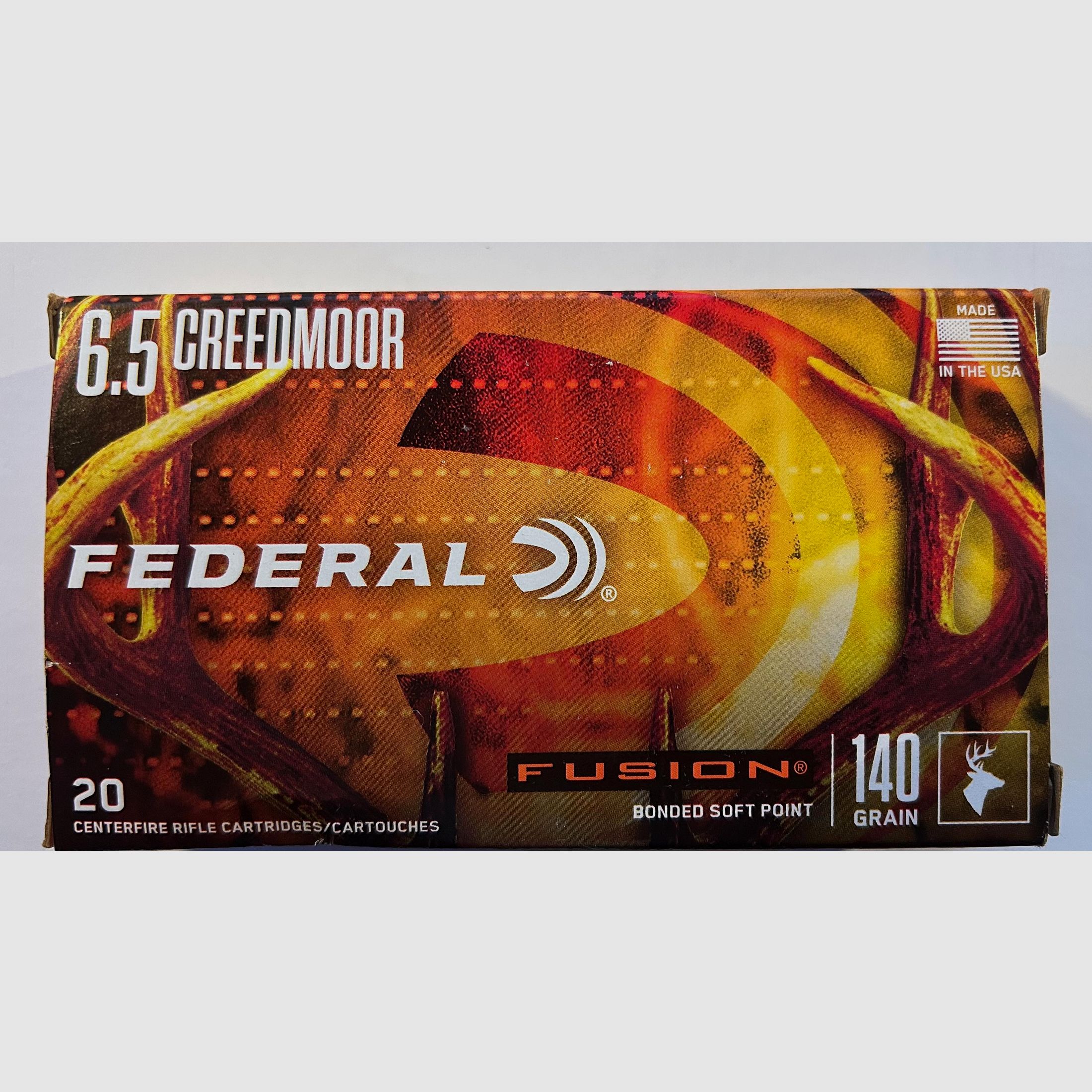 FEDERAL Premium 6,5 Creedmoor Fusion 140gr. 9,1g 14 piezas