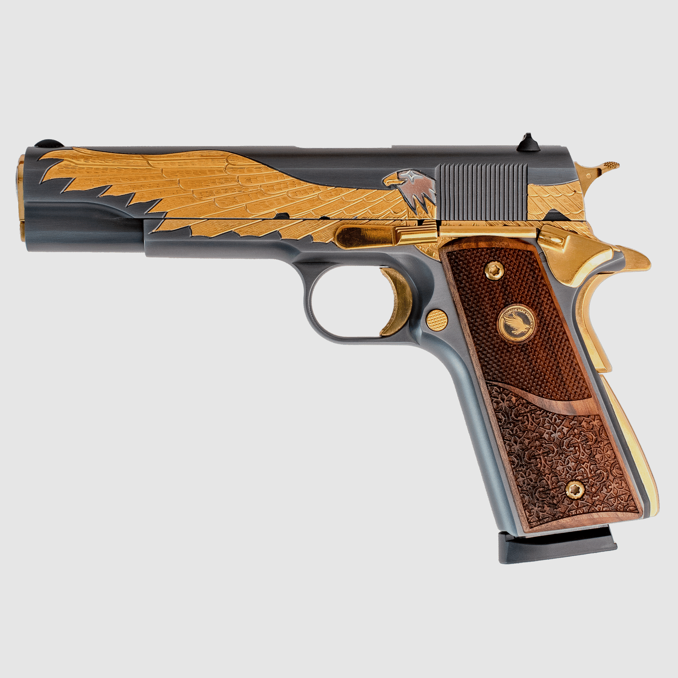 TISAS ZIG M1911 5" Golden Eagle Cal. .45ACP, image 1 of 2