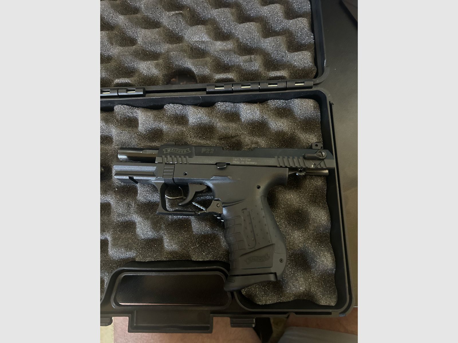 Half-functioning blank-firing Walter P22 BLK