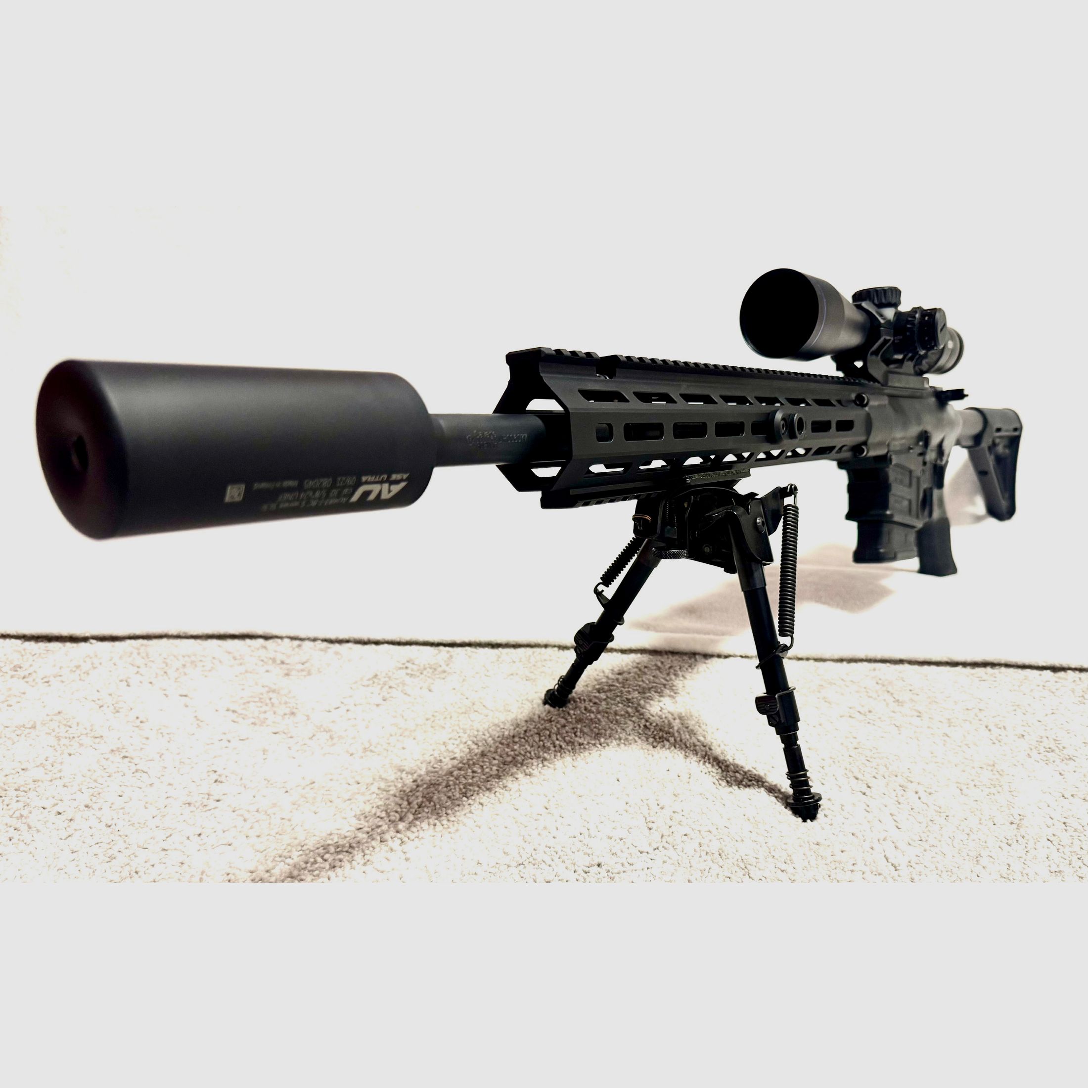 AR-10 Savage MSR-10 Hunter .308 18‘‘ ASE Utra SL5I Schaldämpfer