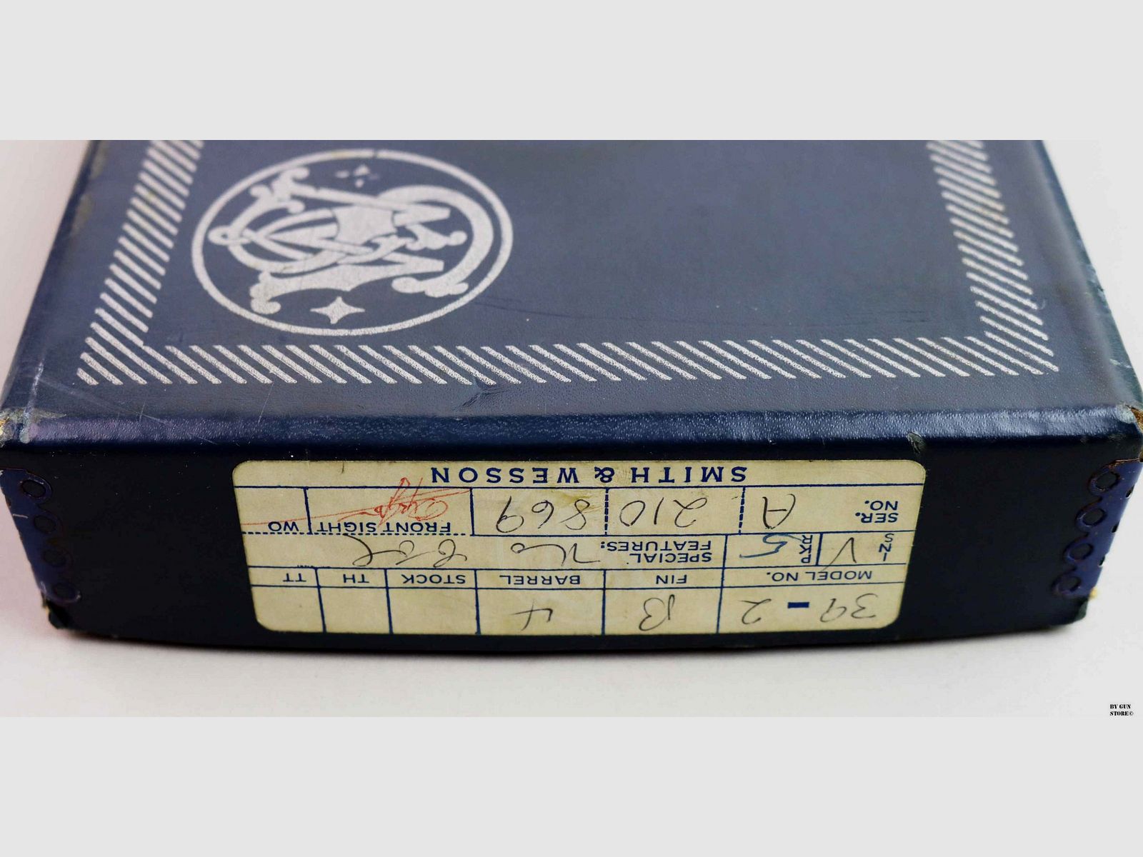 Smith & Wesson pistool mod. 39-2 kal. 7,65 Para ser. nr. A210869, afbeelding 9 van 10