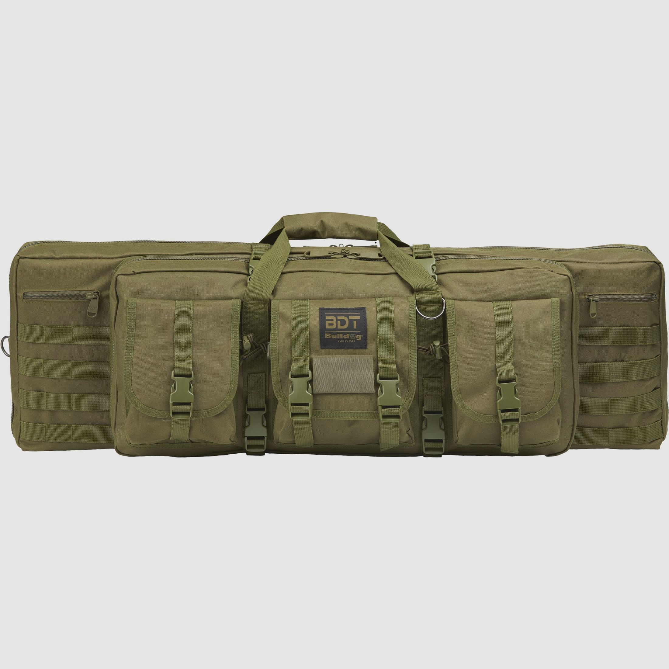 Bulldog Cases BDT TACTICAL- Dubbel - Olijf - Waffentasche (109 cm)