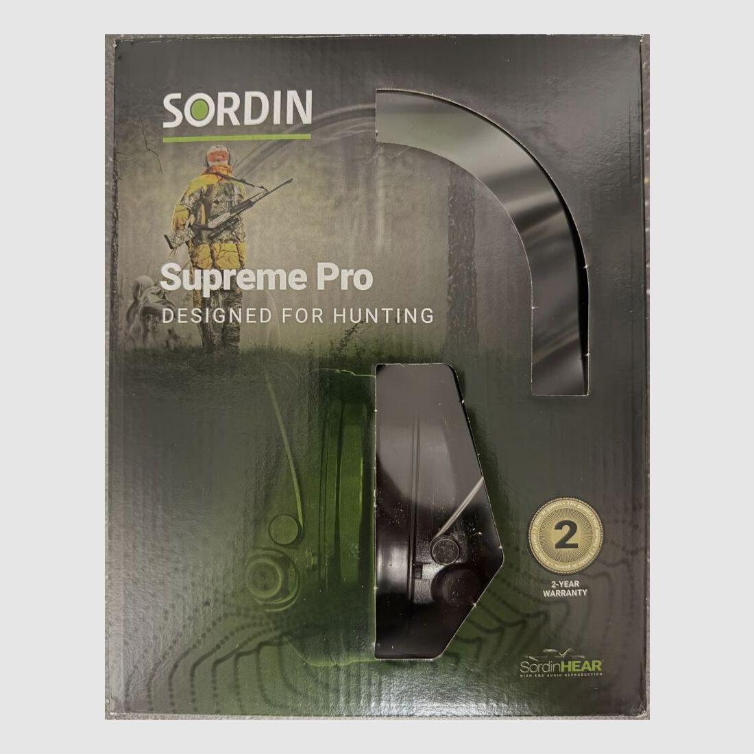 Sordin ACE Schakal di Sordin Cuffia per Udito - attiva ed elettronica con cuscinetti in gel