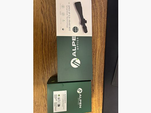 Alpen Optics Apex XP riflescope 2.5-16x42.