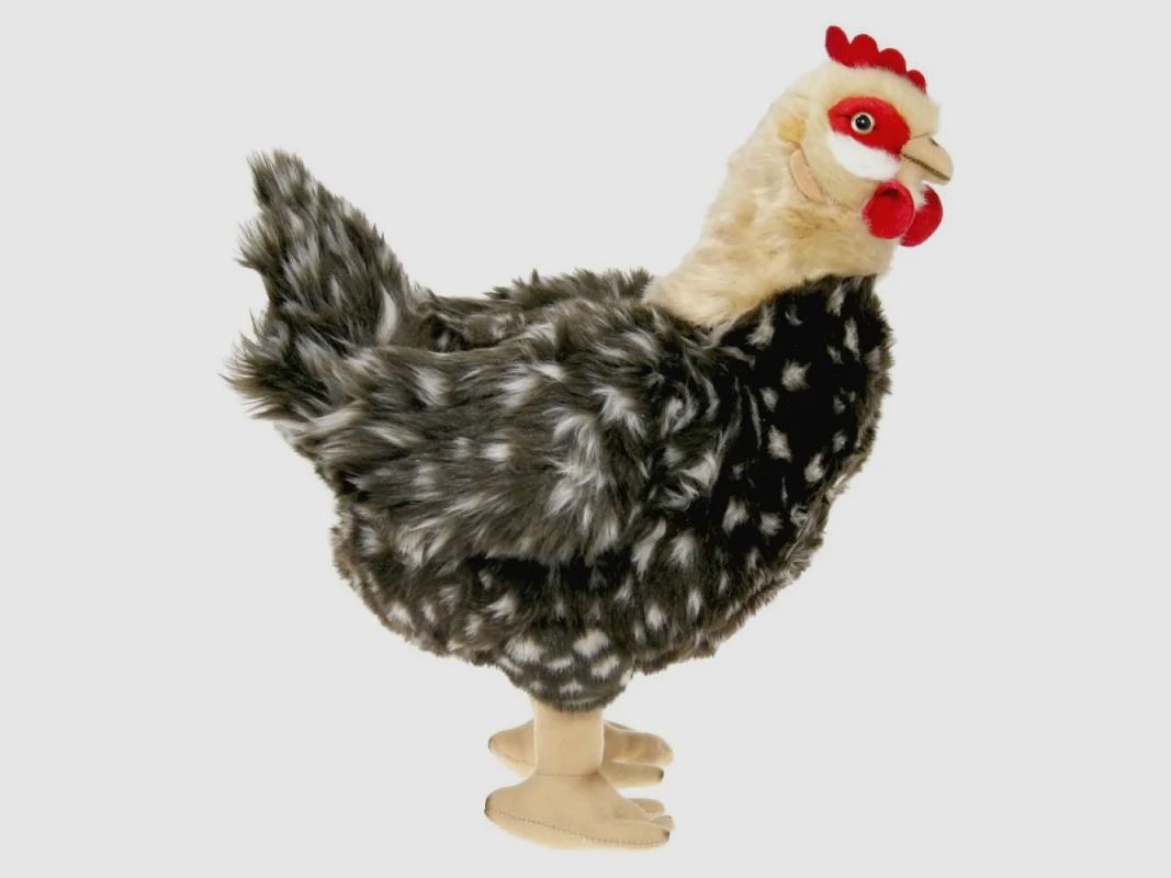 Uni Toys Kuscheltier Huhn mit Ei 37 cm, Bild 1 von 2