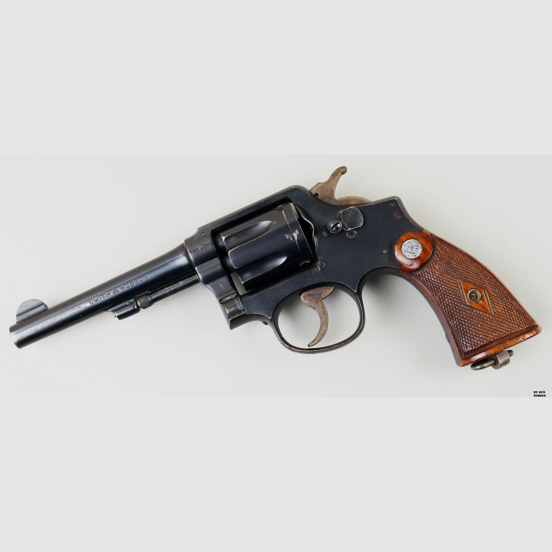 Revolver Smith & Wesson mod. Military & Police cal. 38 S6W. matr. 793260, immagine 2 di 10