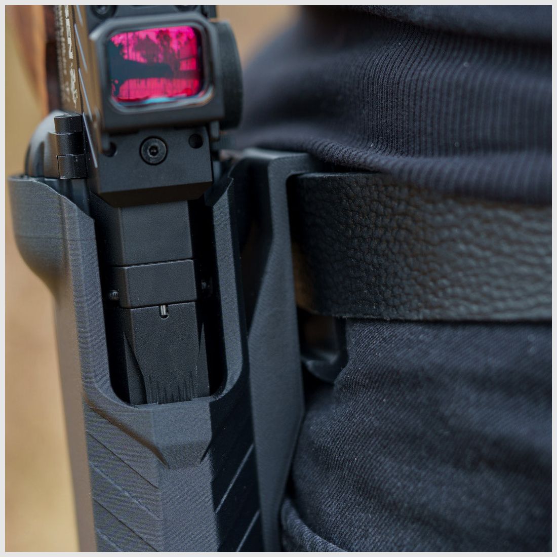 HOLSTER for HUBEN GK1 | Air Pistol Holster | + zwei Gürtelclips