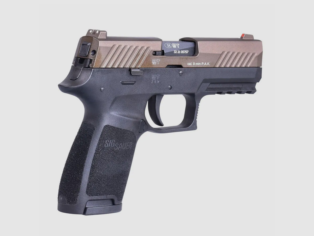 SIG SAUER P320 BRONZE SCHRECKSCHUSSPISTOLE IM KALIBER 9 MM P.A.K.