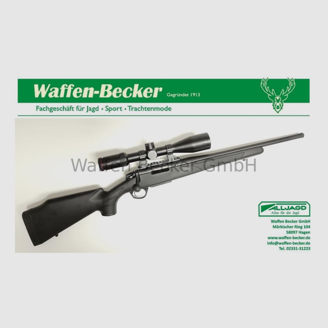Bergara Jungjägerangebot: B14 Sporter Kal. .308Win., M14x1 Mündungsgewinde, 46cm LL + ZF Kite 3-12x50 Absehen 60