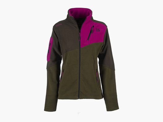 UNIVERS – DAMEN – JAGDJAKE LINCE FLEECE Grün/Pink