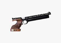Steyr-Sport Evo 10 zilver rechts luchtpistool wedstrijd