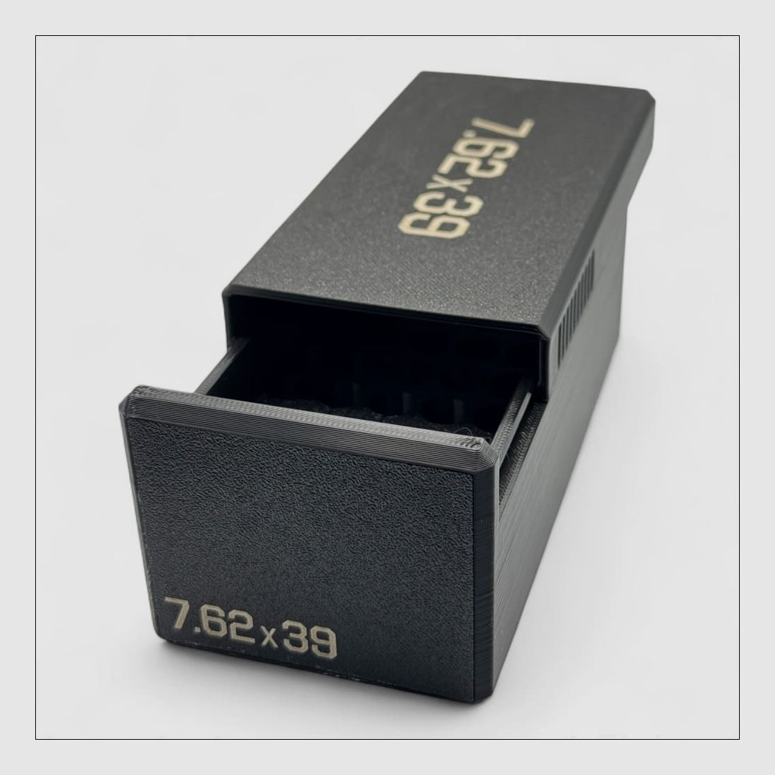 Filamelt Munitionsbox / 7.62x39 / ‘Schiebedeckel’ / Patronenbox, Ammo Box