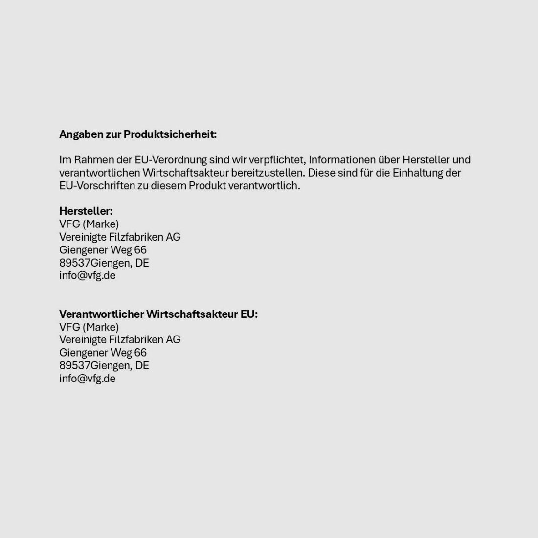 VFG. VFG-Laufreiniger 9,3mm (66863) 40 St. saugfähiger Spezialfilz