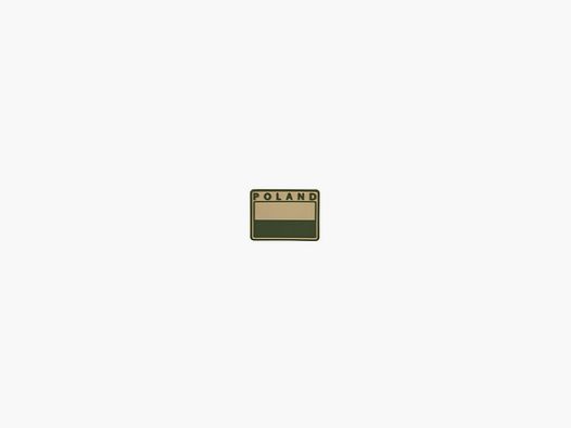 Muted PL flag emblem POLAND BEIGE