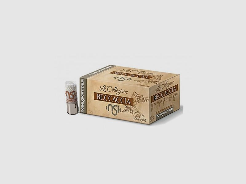 NOBEL Patronen BECCACCIA Kollektion Spezial Kal.12 pb.8