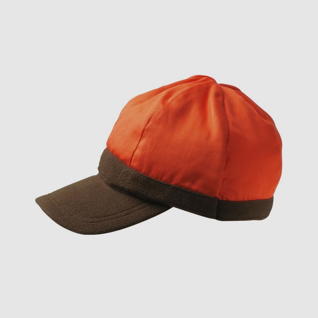 Cappello a visiera in pile reversibile