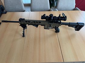 Haenel CR 223 Oliv, 16,65“ Matchabzug 