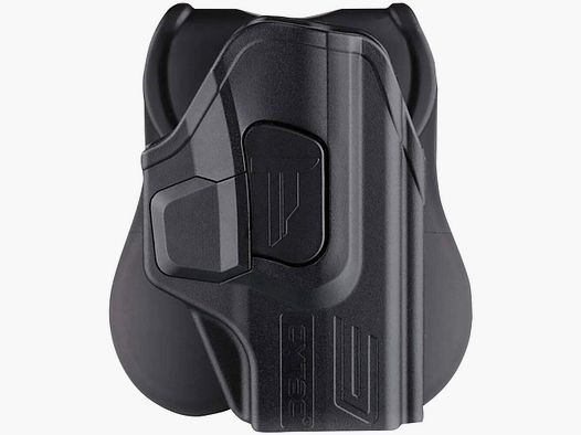CYTAC Holster R-Defender Gen 4 (Glock 26, 27, 33 | Right-handed | Black)