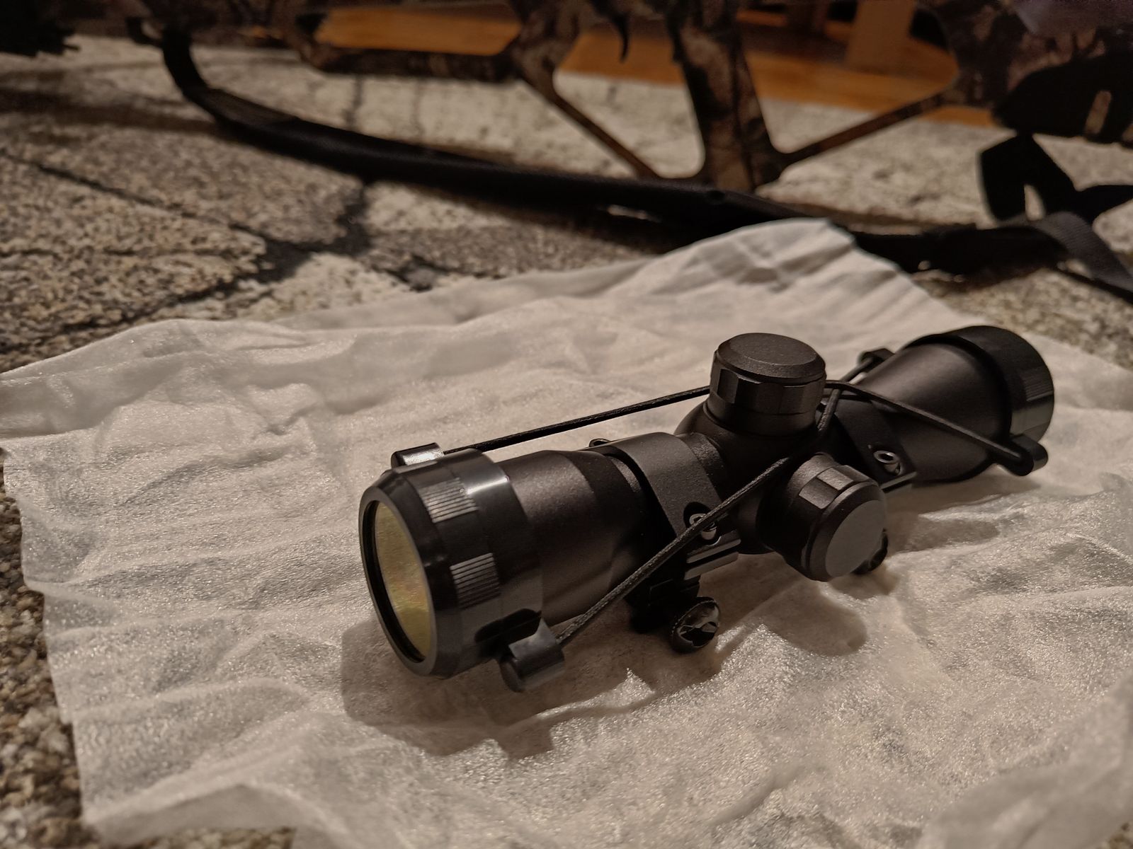 Man Kung Compound Armbrust Fighter XB86 185lbs, 370fps + TASCHE & ZUBEHÖR 