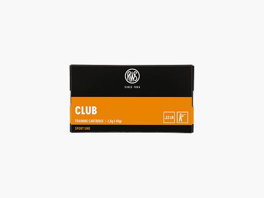 Munición RWS 22 LR Club