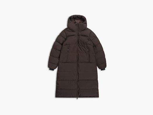 Bergans Oslo Donsjas Dames Donker Chocolade XS