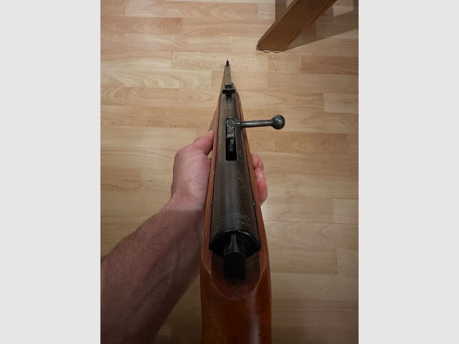 Haenel Suhl Modell 310 Repetier-Luftgewehr – inkl. 8-Schuss-Magazin – Voll funktionstüchtig
