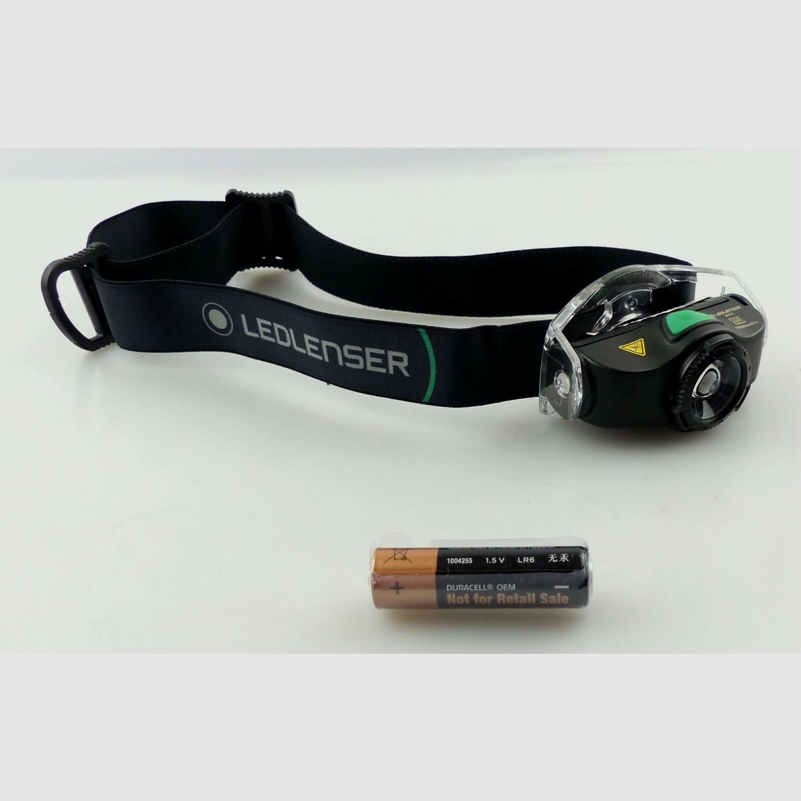 Ledlenser 500952 LED Kopflampe Stirnlampe MH4 Schwarz Angeln Jagen 200 Lumen