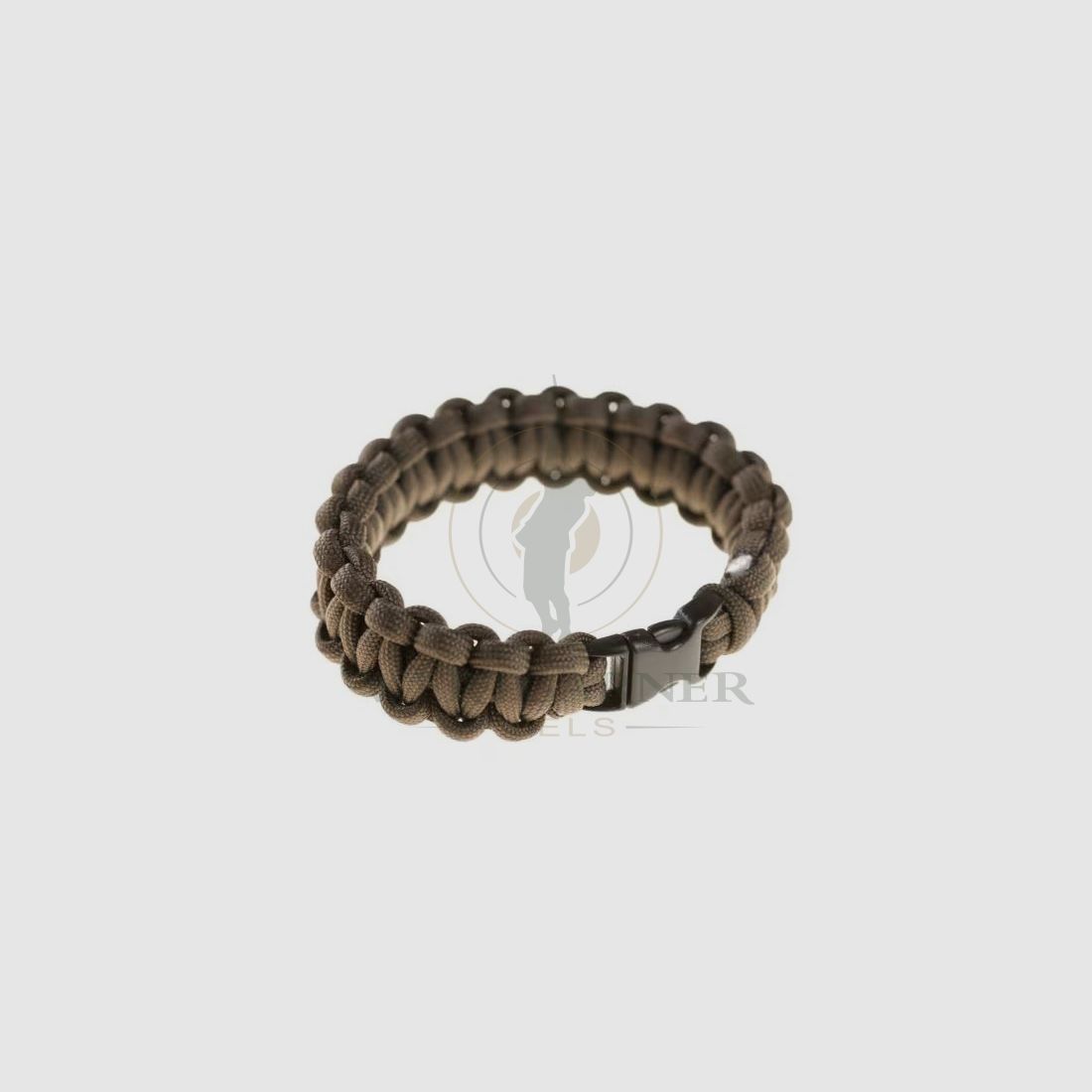 Paracord Bracelet Compact, grey