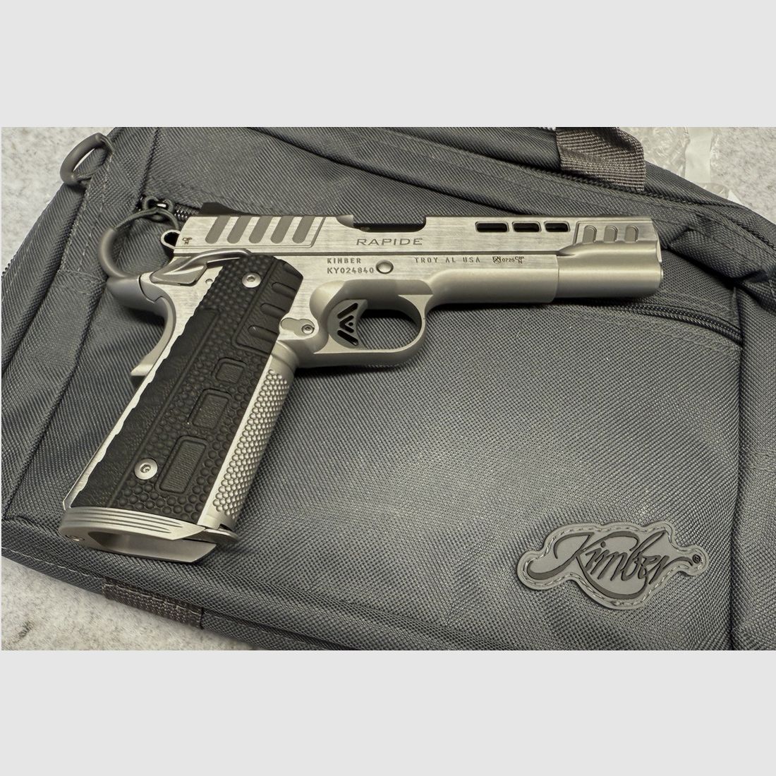 KIMBER 1911 RAPIDE FROST im Kaliber .45ACP mit 5" Lauf