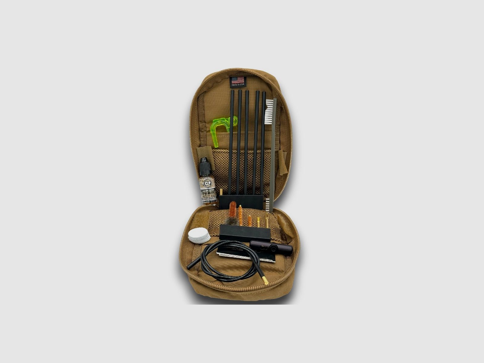 Reinigungstaschenset Dual System 5.56mm Coyote