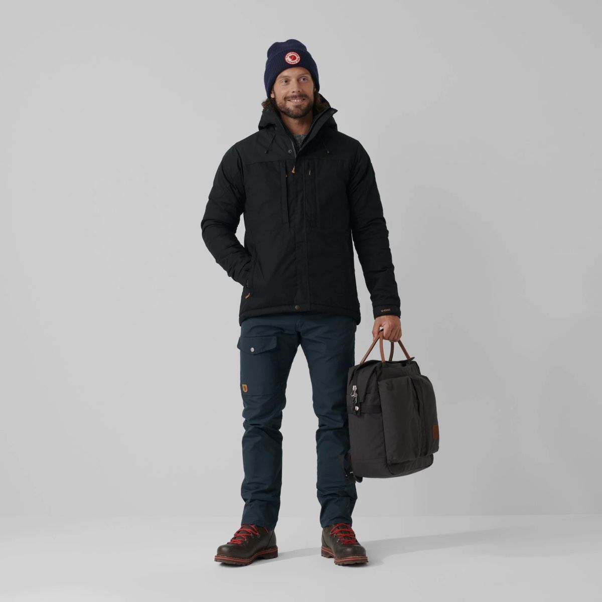 FJÄLLRÄVEN Skogsö Padded Jacket M Dark Grey