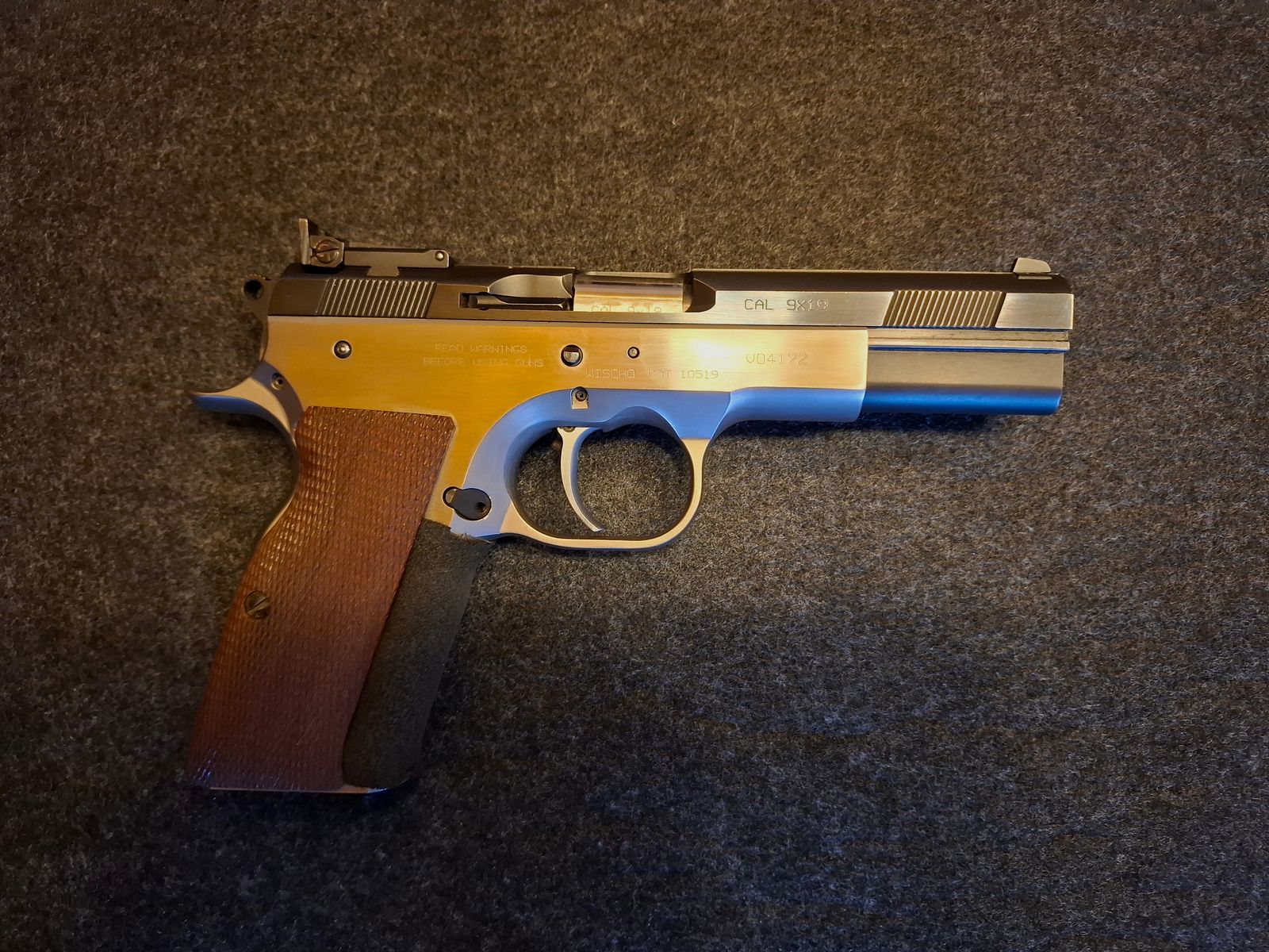 TANFOGLIO "Ultra Match Combo" - 45 ACP inkl. WS (9mm Luger)