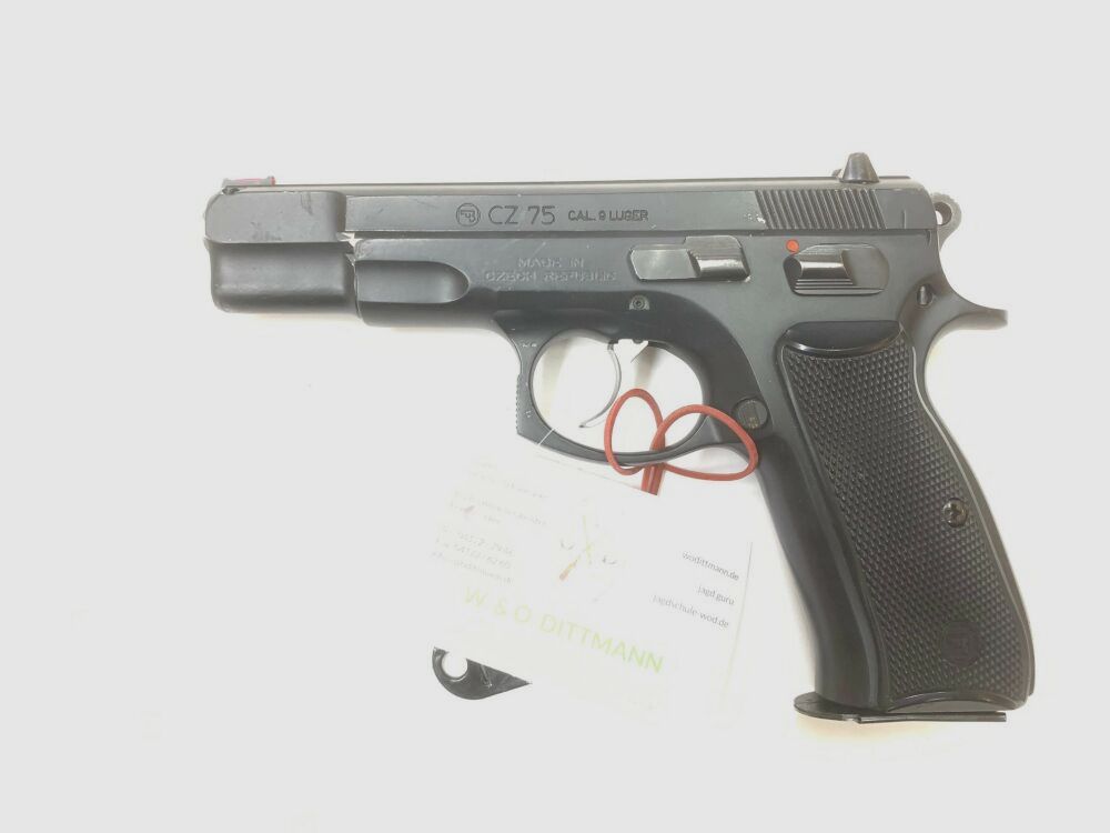 CZ Uhersky Brod CZ 75	 9mmLuger