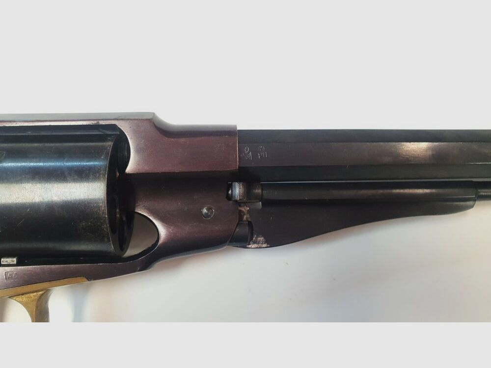 rivoltella a percussione sconosciuta Wike Remington New Army -.44 Black Powder, senza mirino