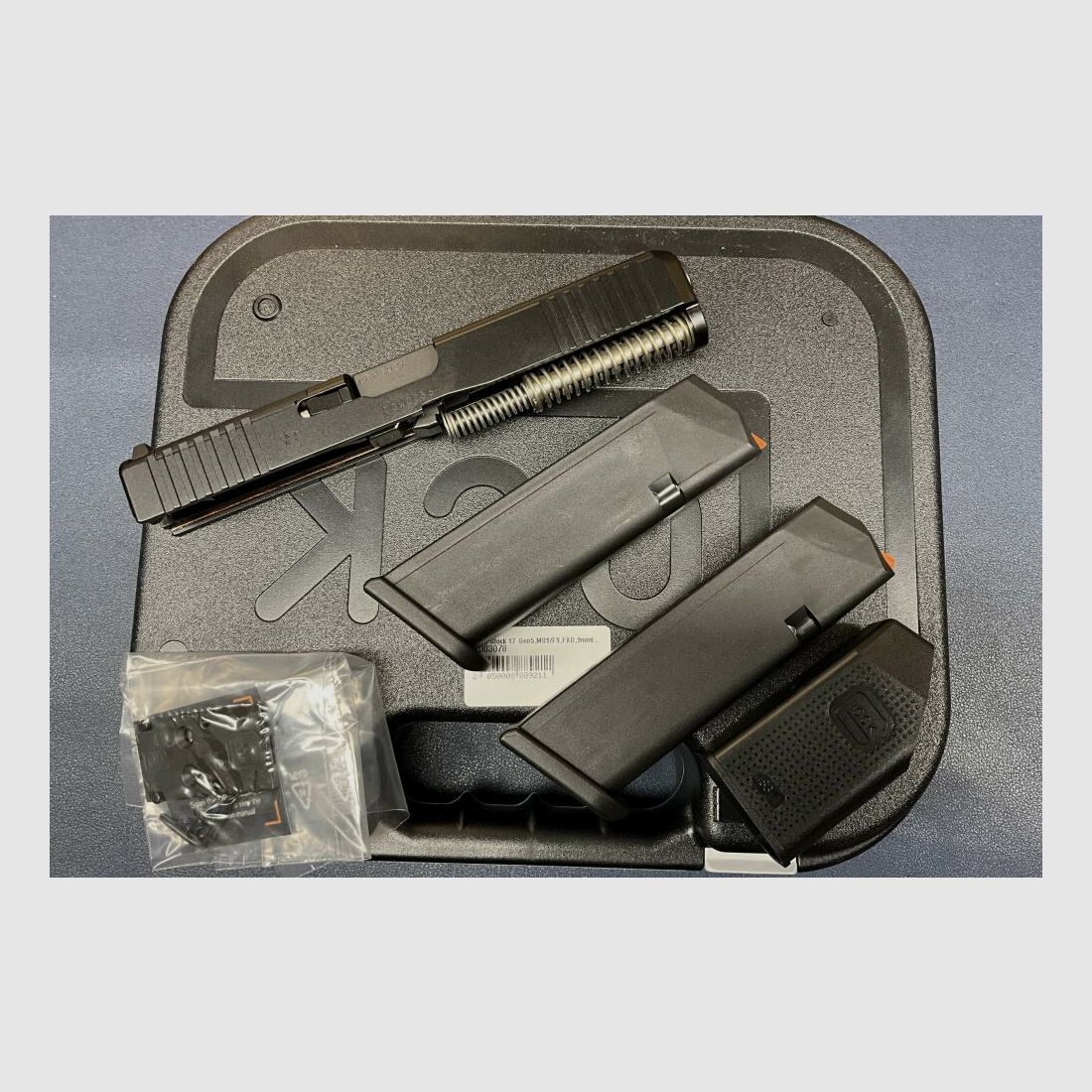 Glock 17 Gen5 MOS - Wechselsystem 9mmLuger