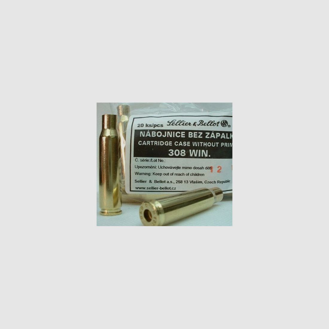 S&B BOSSOLI 308 WIN QT 20 PZ, immagine 3 di 4