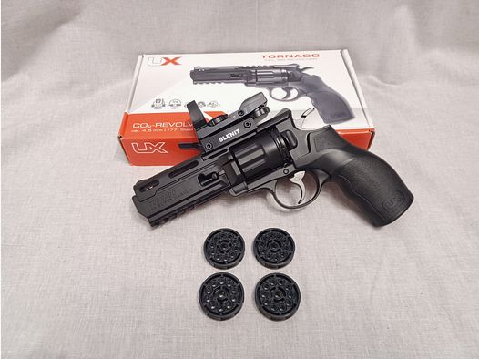 Umarex Tornado / LPV / 4,5 mm BB / CO2 / Revolver / OVP (93)