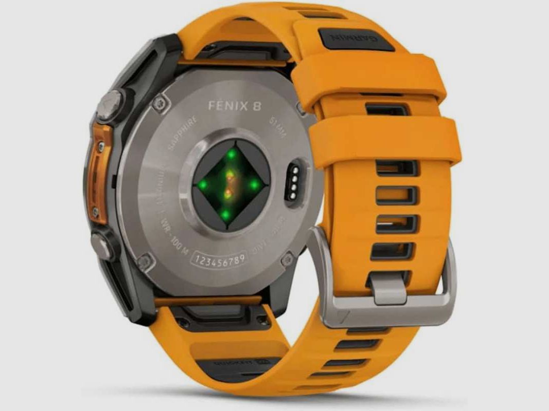 Garmin fēnix® 8 Horloge - 47 mm, AMOLED Zwart Titanium, afbeelding 3 van 8