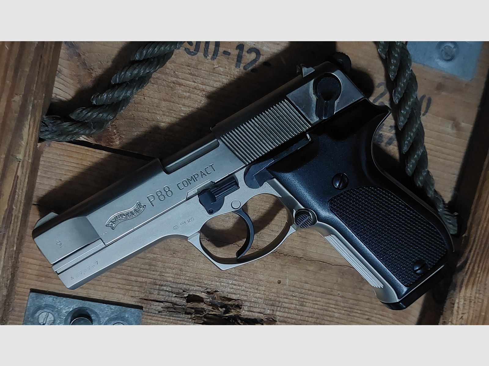 Walther P88 Compact 9 mm (PTB 613) Schreckschuss ninguna Walther Glock HW94 Colt