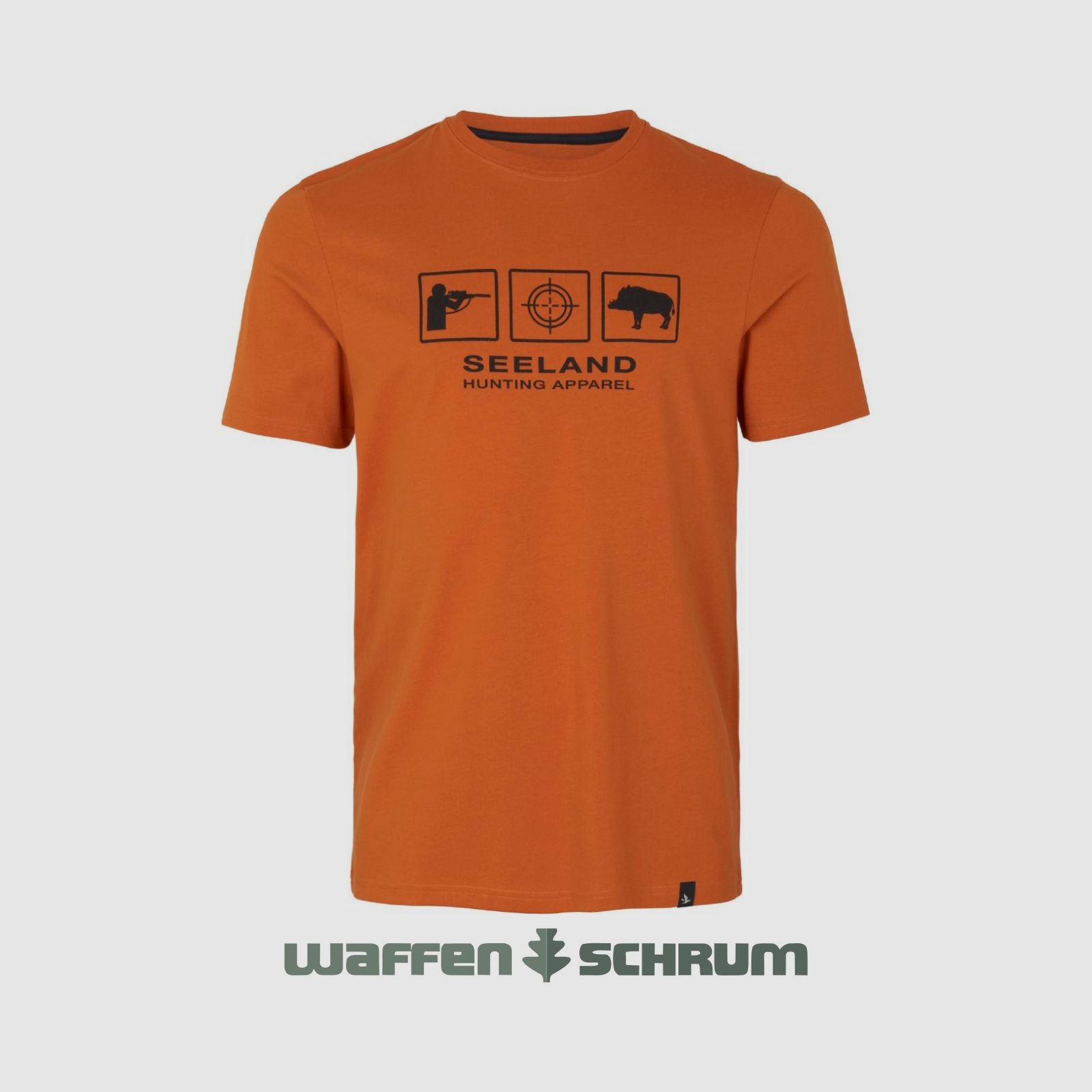 Seeland T-Shirt Lanner Gold Flame