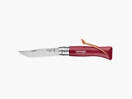 Faltmesser Opinel Baroudeur N°08 Inox Granat - OP002213